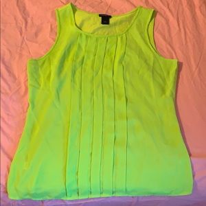 Sleeveless blouse